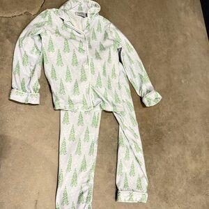 Sugar Bee Green and White Skirt